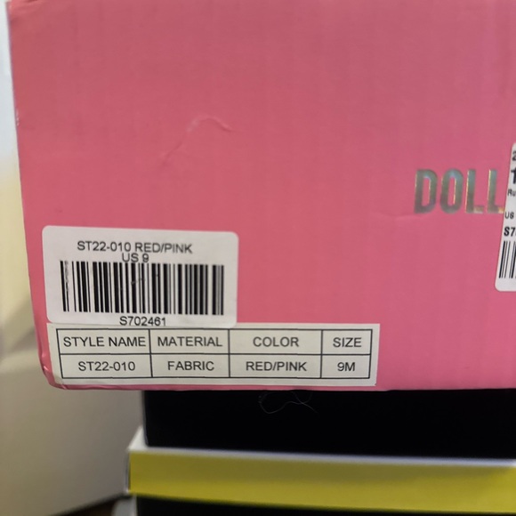 *NWT* Dolls Kill Sugar Thrillz Rubine Crowned Charmer Platform Heels Women’s 9 - Picture 3 of 8